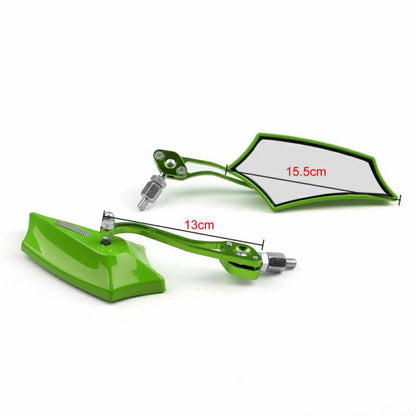 8mm 10mm Rear View Mirrors for Motorcycle Chopper Cruiser (2020-2023)