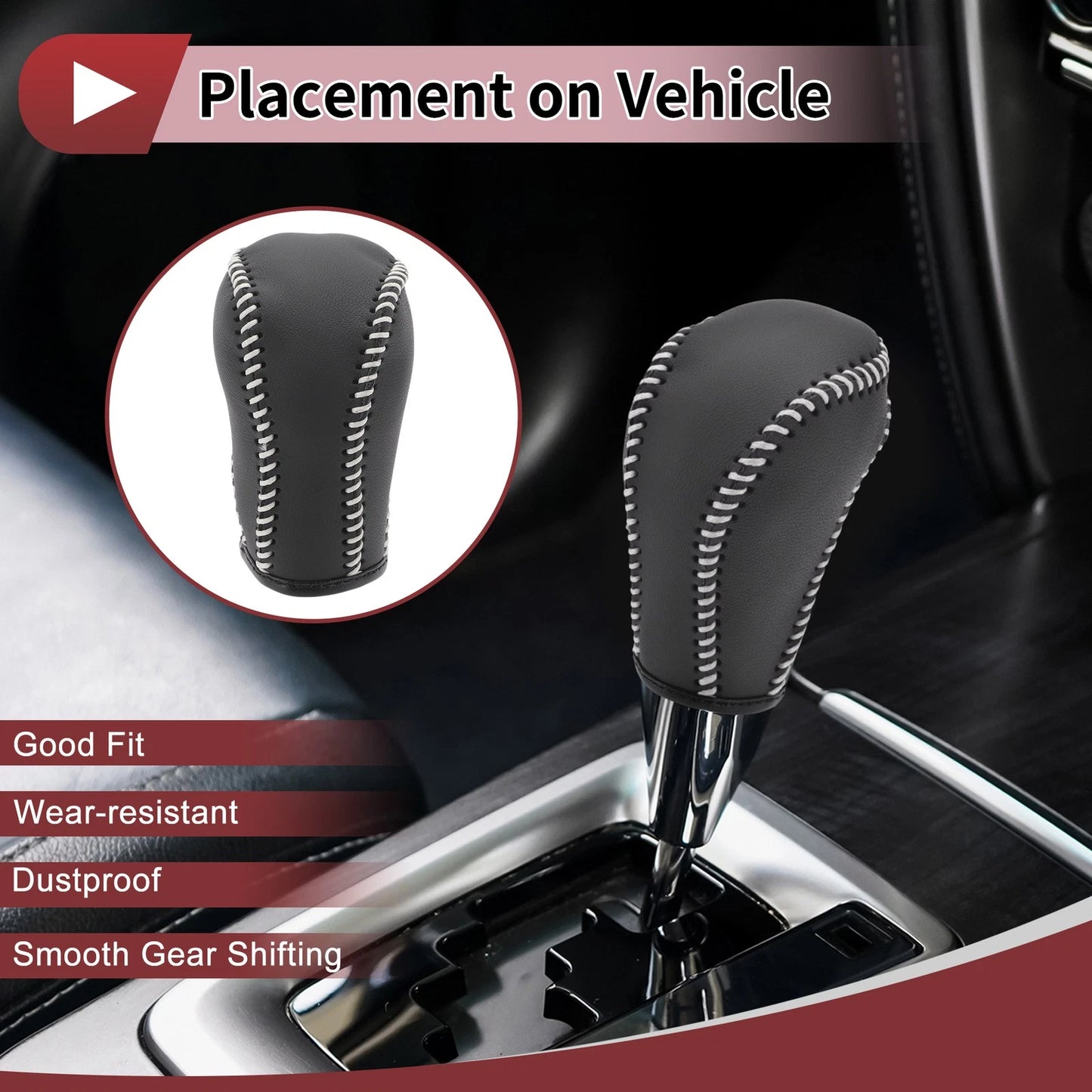 Car Gear Shift Knob Cover for Mazda CX-5 (2013-2014)