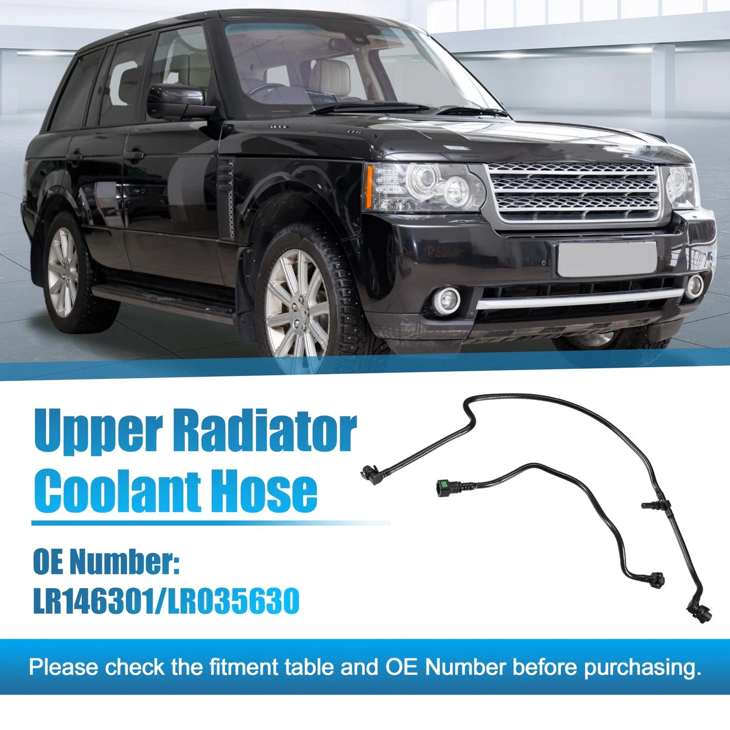 Upper Radiator Coolant Hose for Land Rover Range Rover (2014-2022)