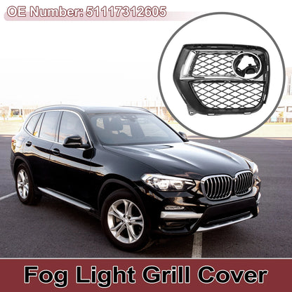 1 Pc Front Left Fog Light Grill for BMW X6 (2012-2014)