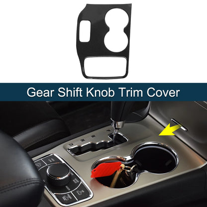 ABS Gear Shift Knob Cover for Jeep Grand Cherokee (2014-2015) Black