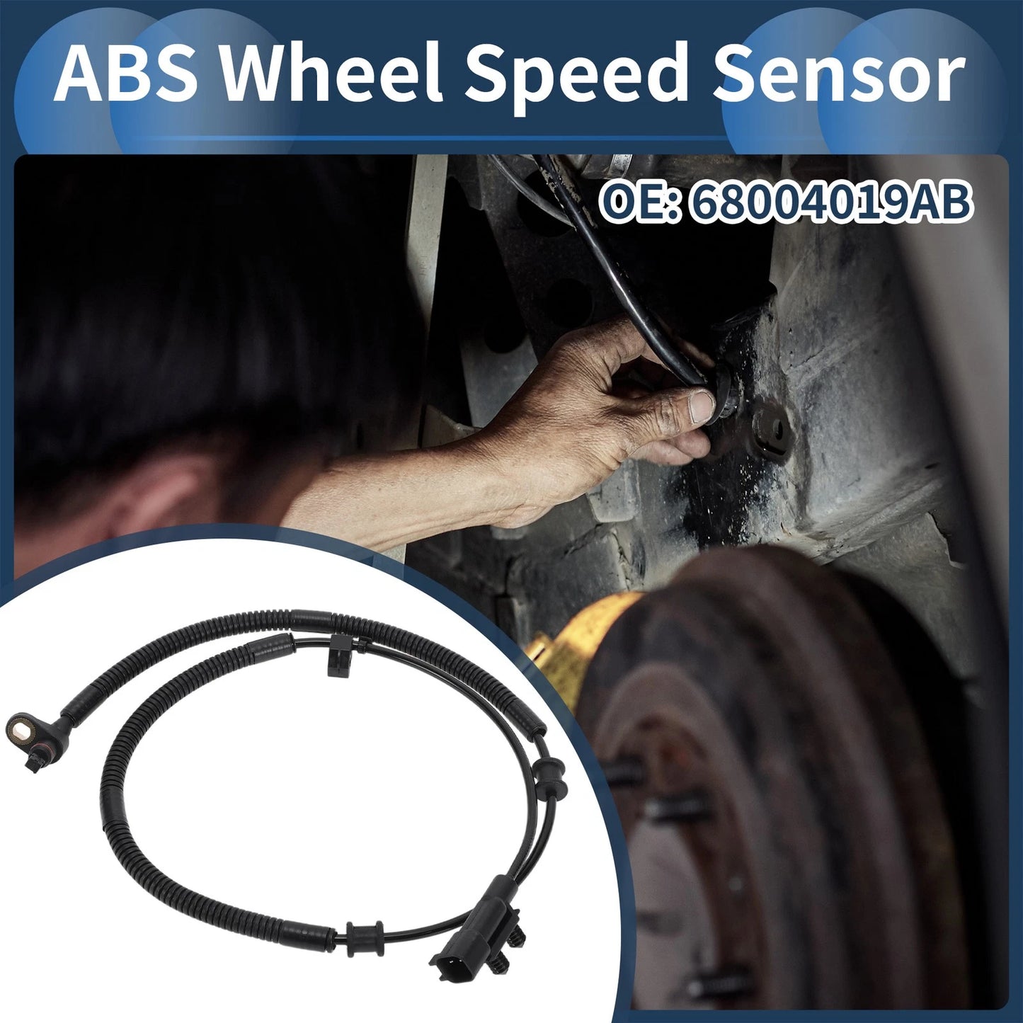 ABS Wheel Speed Sensor for Dodge Nitro Front Left/Right (2007-2011)