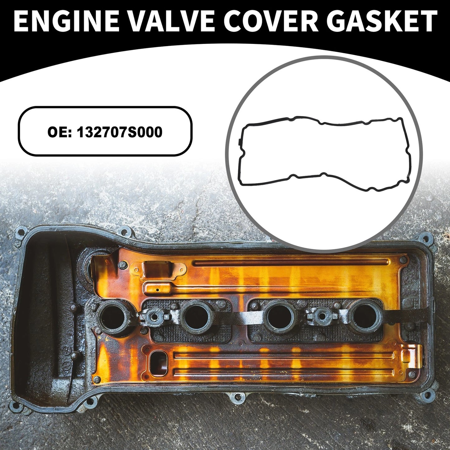 Valve Cover Gasket for Nissan NV 3500 S, SL, SV, PRO-4X (2012-2021)