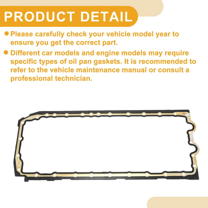 Car Transmission Filter Oil Pan Gasket for BMW 335i (2011-2015)