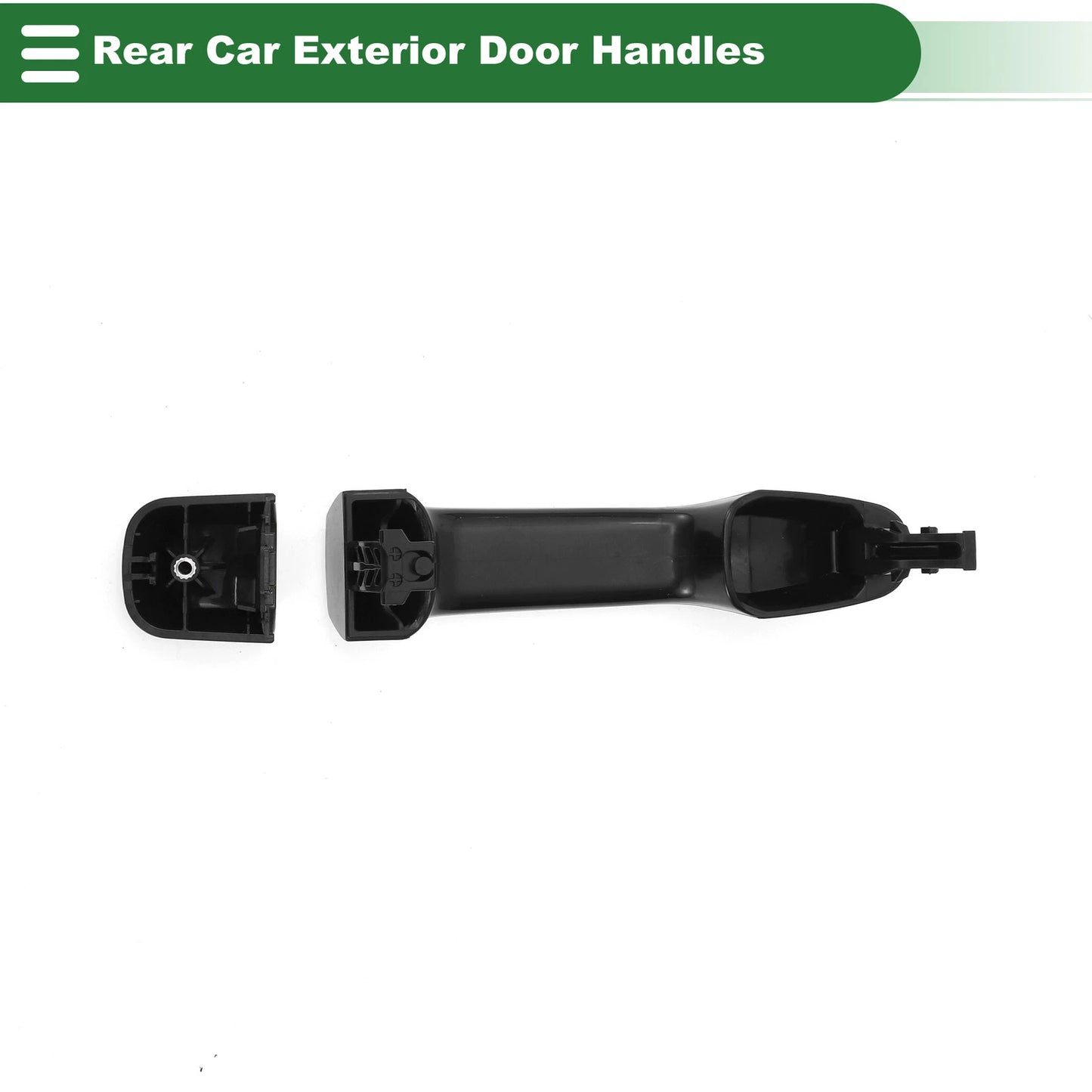 Rear Exterior Door Handle for Toyota 4Runner (2003-2023) Black