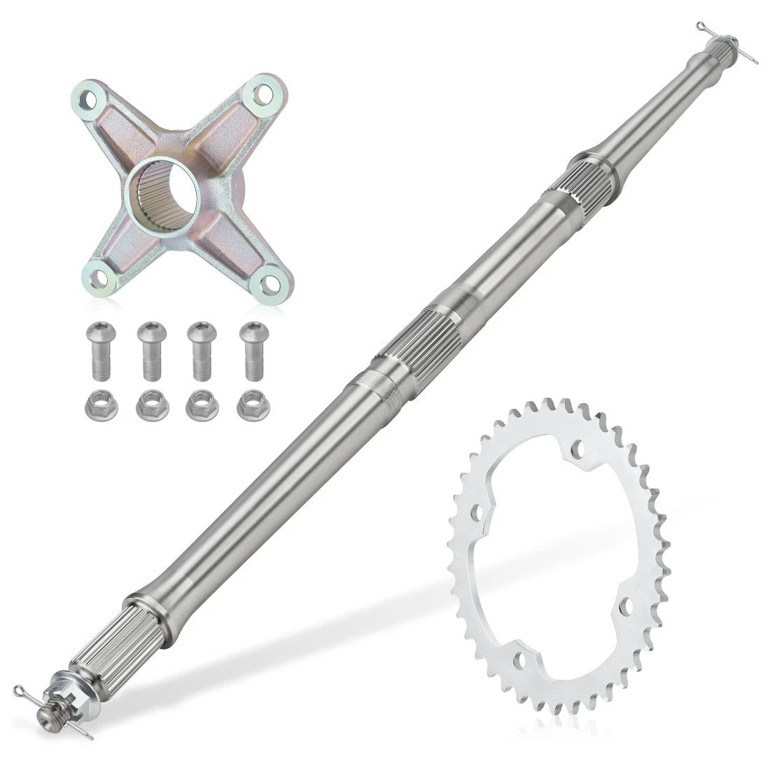 Rear Axle Shaft & Sprocket Hub Collar for Yamaha Raptor 350 YFM350 (2004–2013)