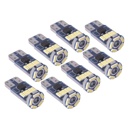 8Pcs 15-SMD LED White Dome Map Lamp Bulbs for Car Interior