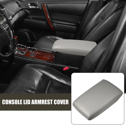 Center Console Lid Armrest Cover for Toyota Highlander (2001-2023)