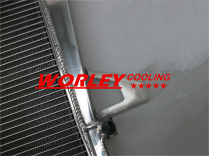 Aluminum Radiator & Fans for Ford F100 F150 F250 F350 Bronco V8 (1987-1997)
