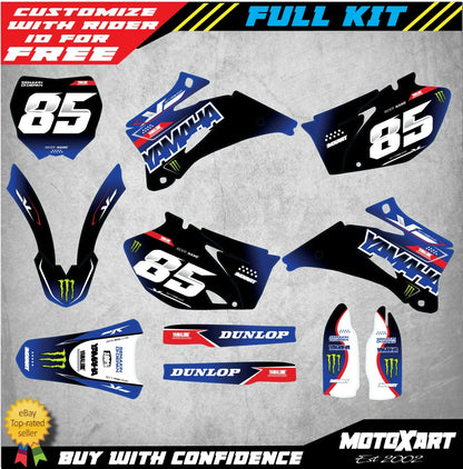 Fury Style Full Decal Kit for Yamaha YZF 250 (2006-2009)