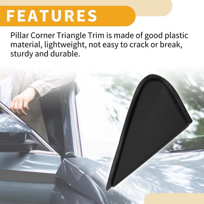 Front Right Side Pillar Triangle Trim for Toyota Land Cruiser (2008-2011)