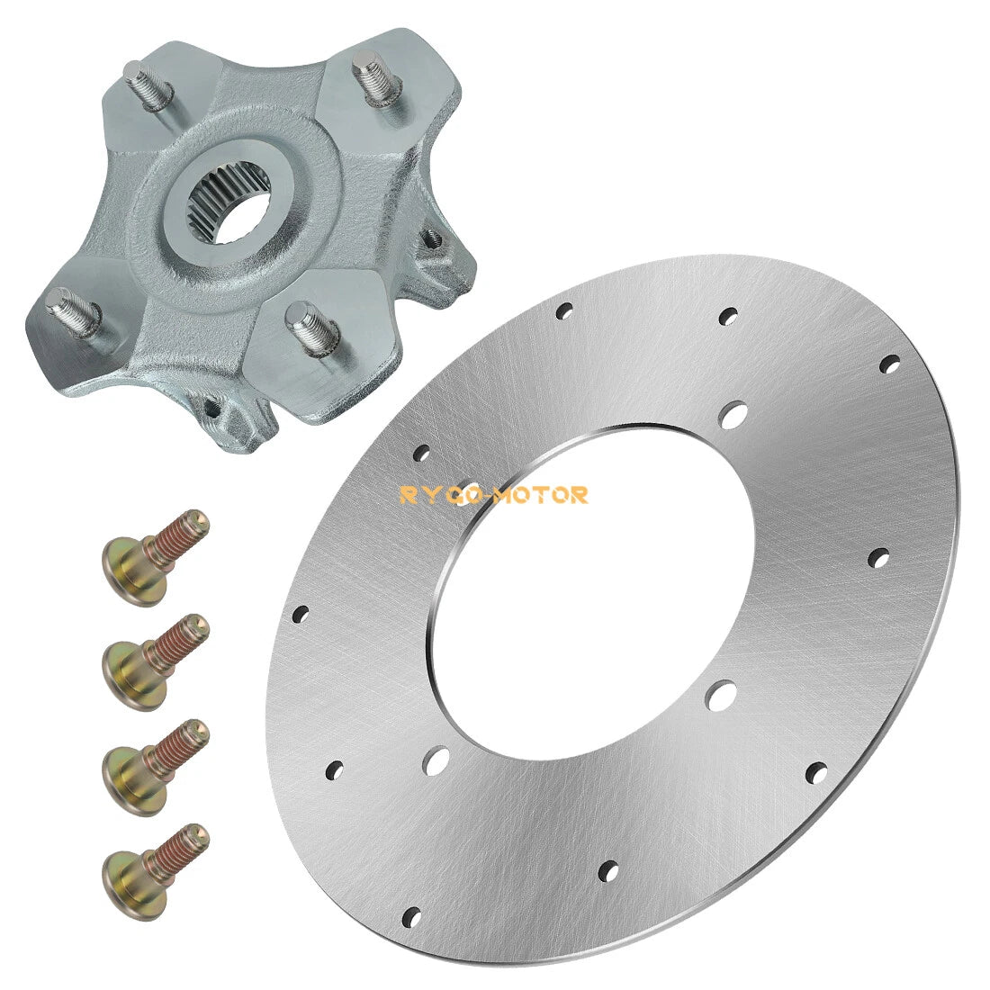 Front Wheel Hub & Brake Rotor Disc for ArcticCat 250/300/400/450/500/550/650/700