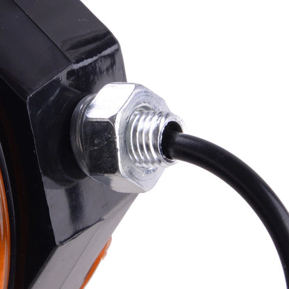 24V Amber Lollipop Earring Side Maker Lights for Truck Trailer Mirror