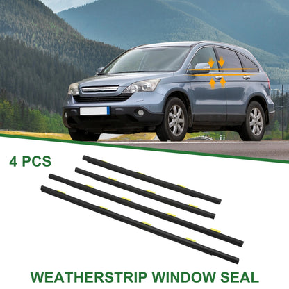 4pcs Weatherstrip Window Seal for Honda CR-V (2002-2006)