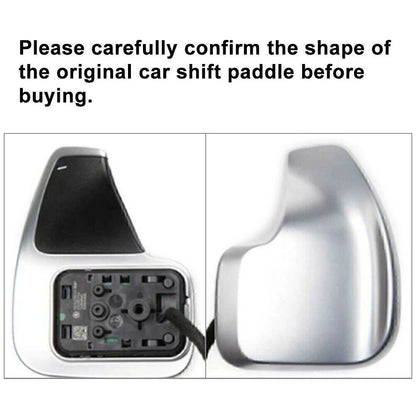 Silver Steering Wheel Shift Paddle Extension for BMW 3 5 Series (2012-2019)