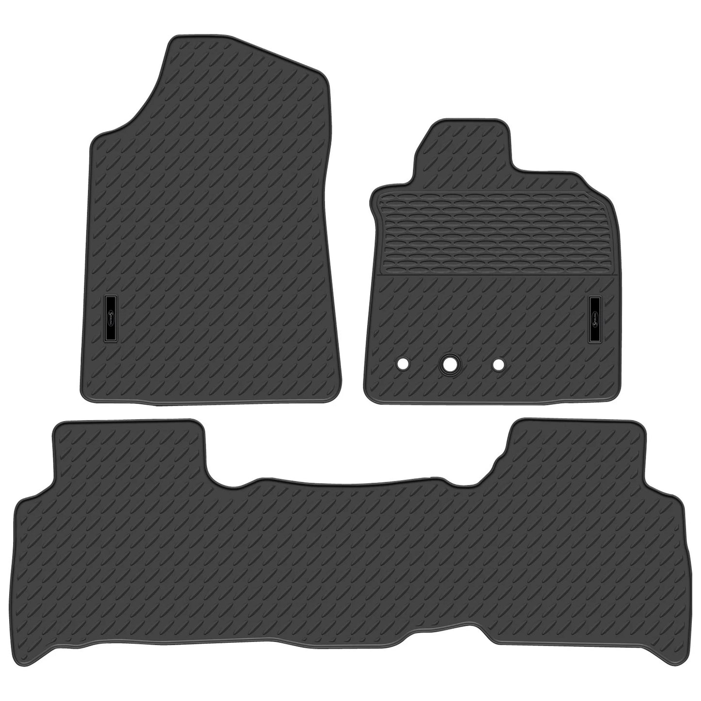 Custom Fit Rubber Floor Mats for Landcruiser VDJ200 (2011-2017)