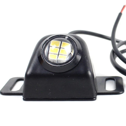 1x White LED Auxiliary Brake Reversing Lights for Universal Taillight Lamp