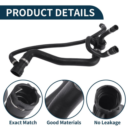 Radiator Hose for BMW 5 Series E60 Upper 2006-2009 (2 x)