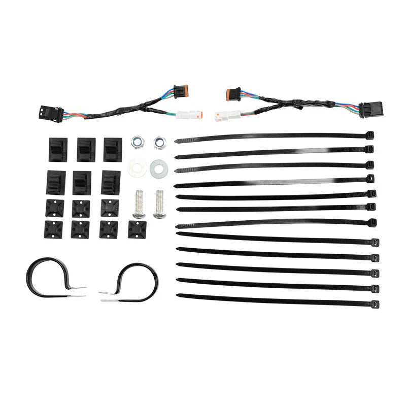 Vented Leg Fairings & Turn Signals Light for Harley Road Glide (2014-2024)