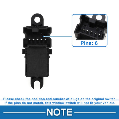 Rear Power Window Switch for Nissan Murano (2015-2024)