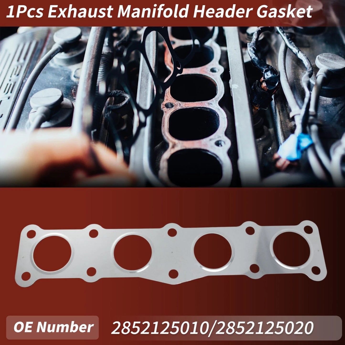 Exhaust Manifold Header Gasket for Hyundai Santa Fe (2010-2020)