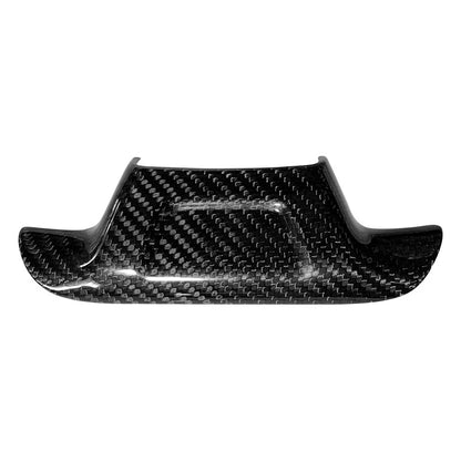Real Carbon Fiber Steering Wheel Lower Cover Trim for Chevy Camaro (2010-2023)