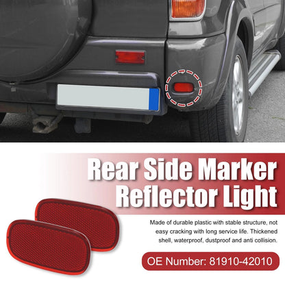 Rear Bumper Side Marker Reflectors  for Toyota RAV4 (2019-2023)