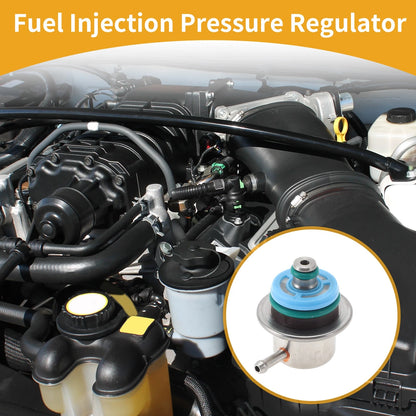 Fuel Pressure Regulator for Ford E-150 (2004) - 20-70 Psi Metal Component