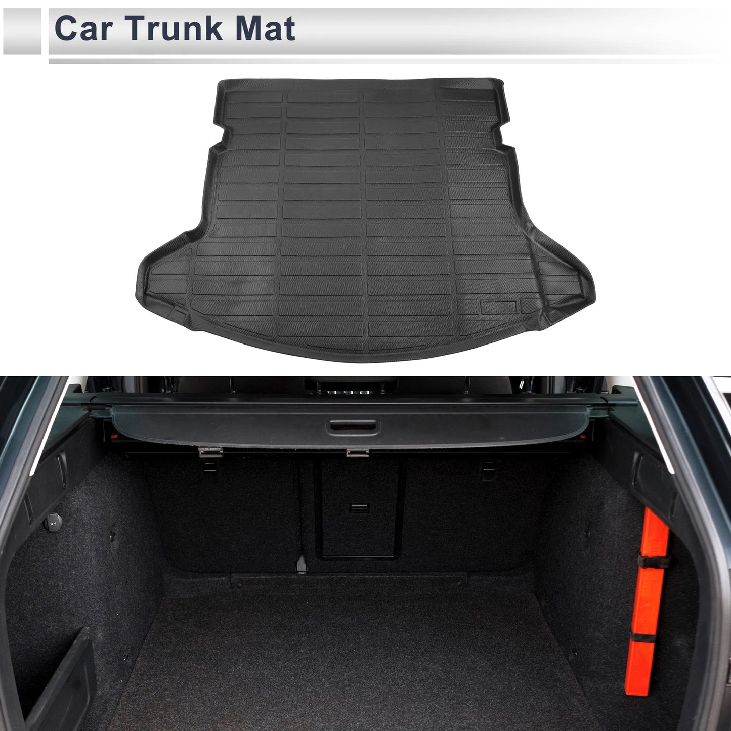 Cargo Liner Rear Trunk Mat for Mazda CX-5 (2017-2021) Black TPE