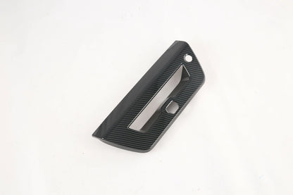 Carbon Fiber Rear Door Handle Bowl Tailgate Cover Trim for Ford F150 (2015-2019)