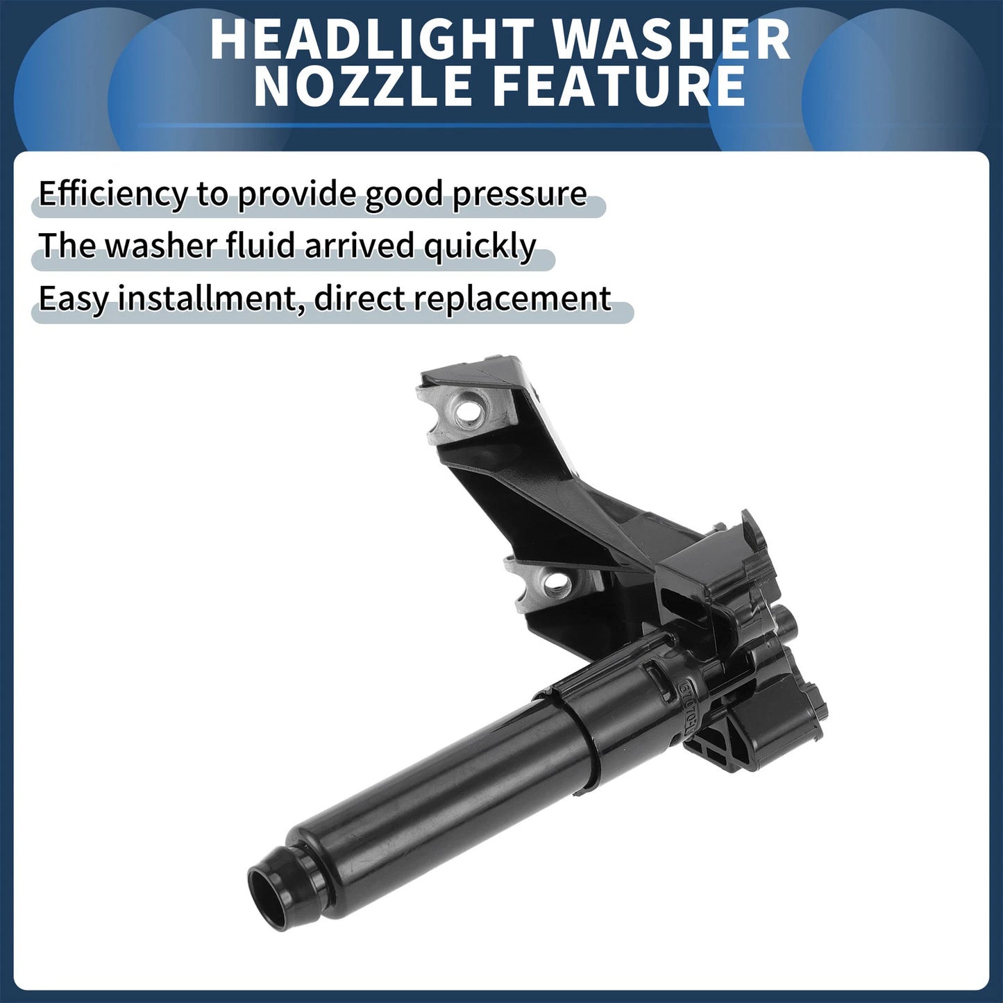 Driver Side Headlight Washer Nozzle for Mitsubishi Outlander (2003-2023)