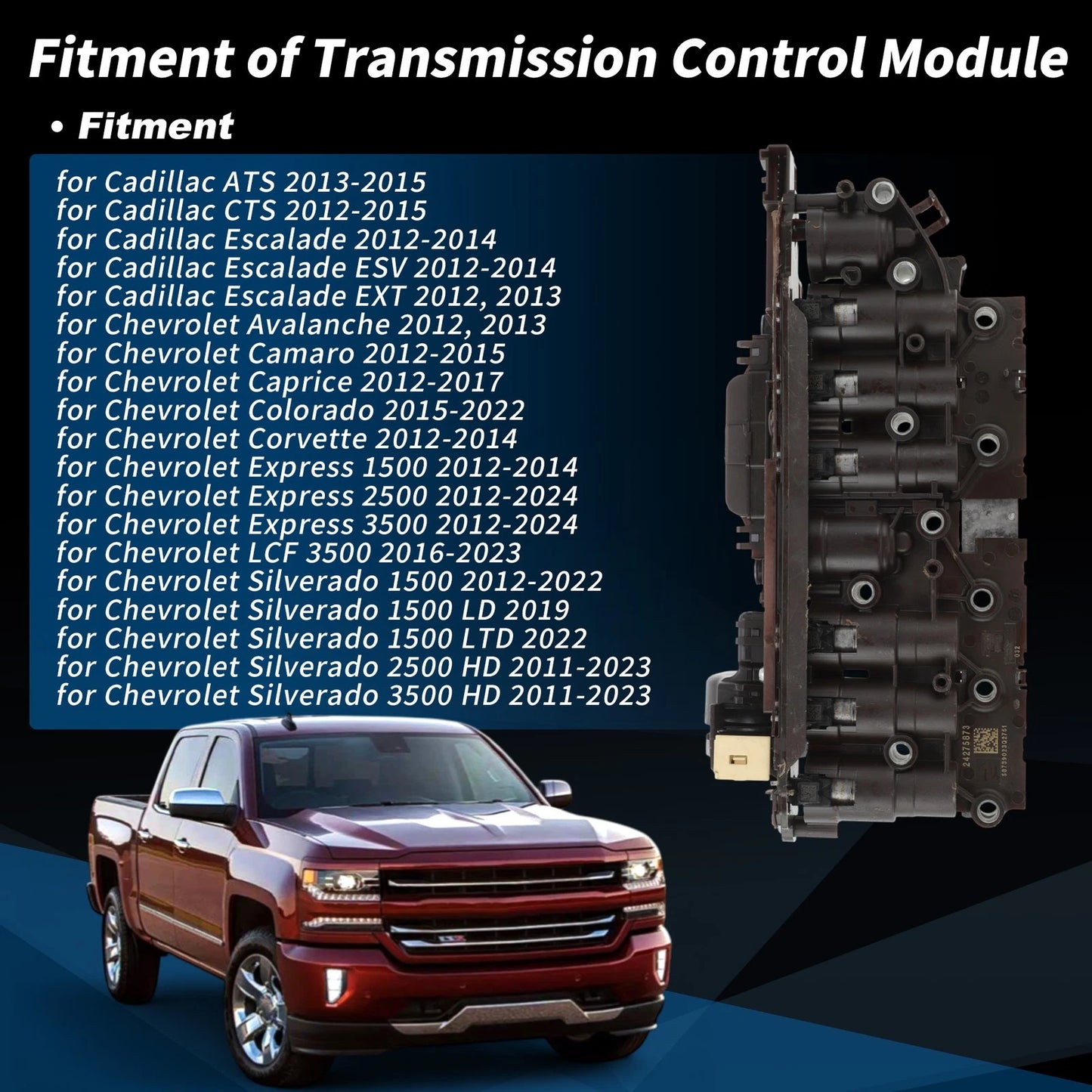 6L80 6L90 TCU TCM Transmission Control Module for GMC