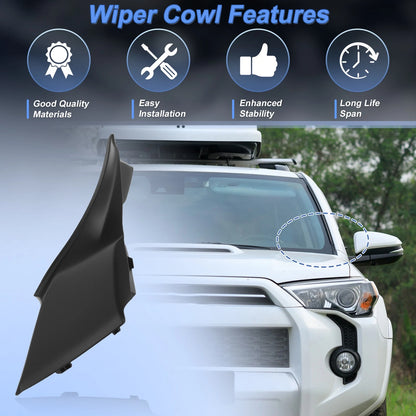 1 pair Windshield Cowl for Toyota 4Runner (2010–2023)