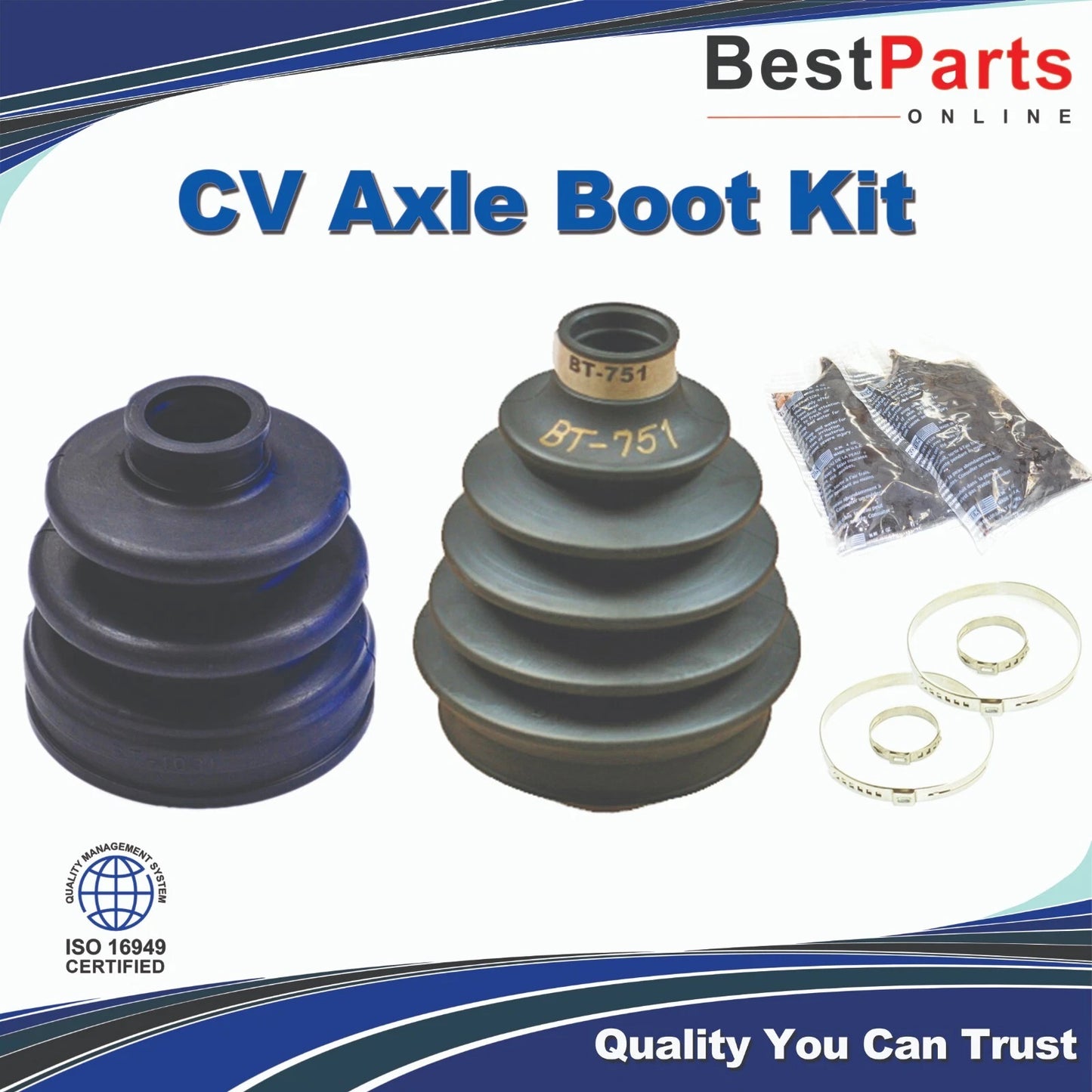 CV Axle Boot Repair Front 2.0L A/T for Hyundai Tucson (2005–2009)