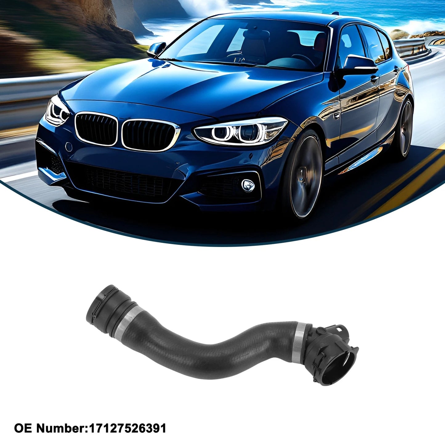 Radiator Hose for BMW 1 Series (2005)