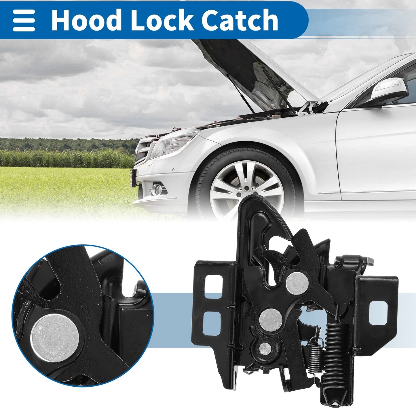 Hood Latch Assembly for Chevrolet Express 1500 (2003-2014)