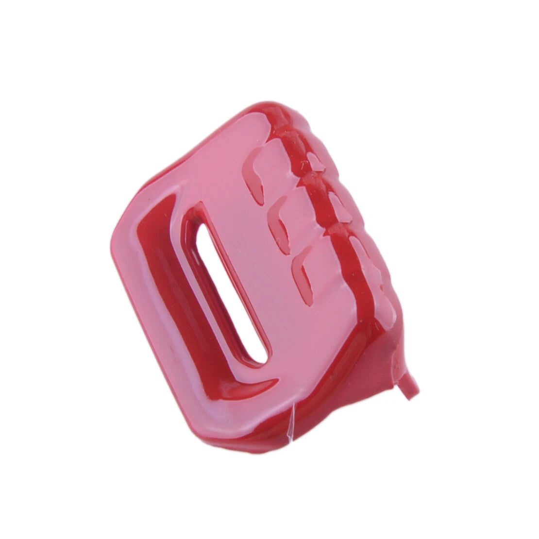 4 x Red Window Control Button Cover Trim for Jeep Wrangler (2018-2022)