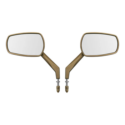 Gold Rear-View Mirrors for Harley Touring Electra Road King Glide (1982-2024)