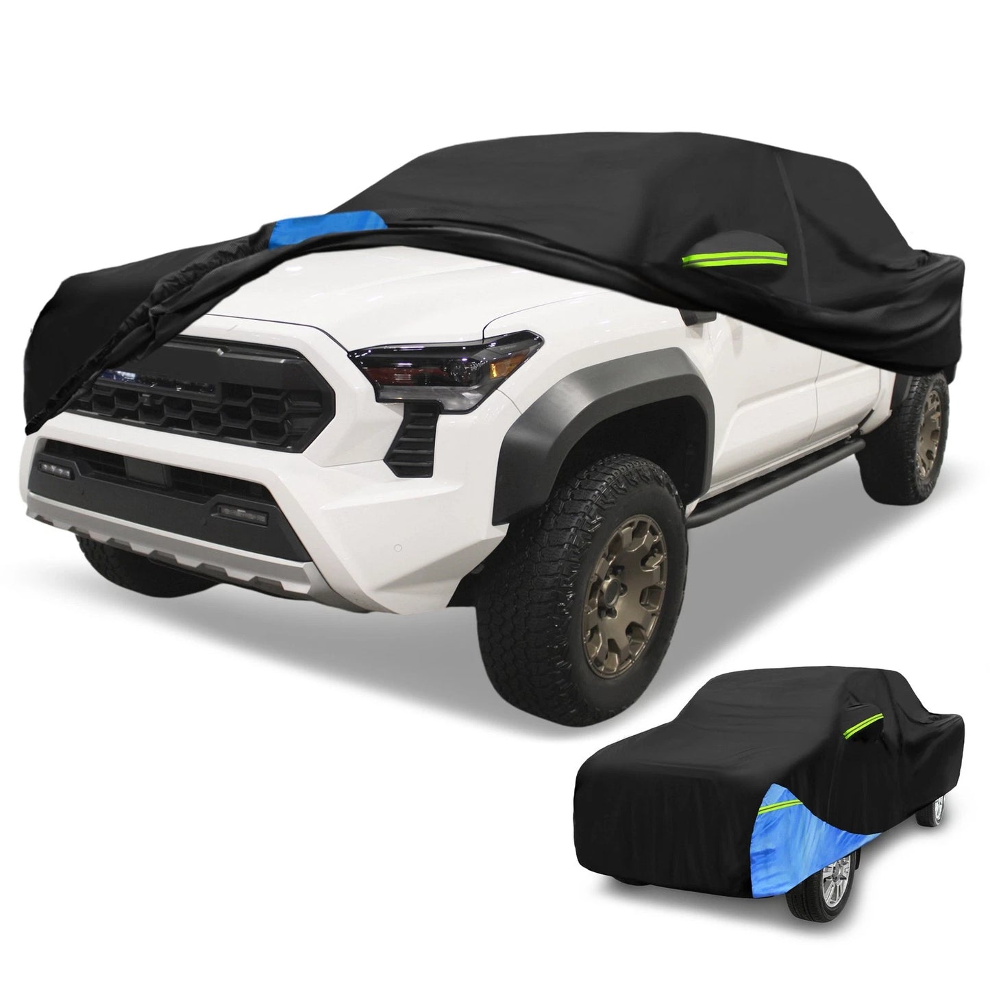 Waterproof Car Cover / Oxford Cloth Black Blue / for Toyota Tacoma