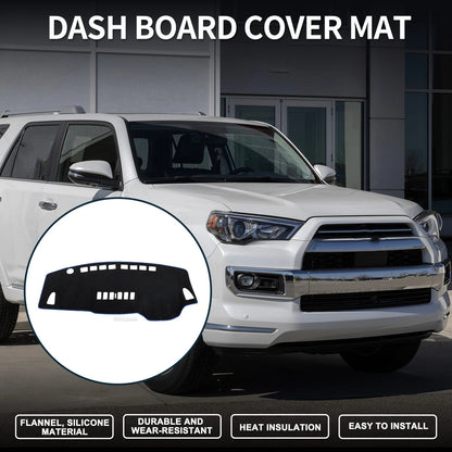 Dashboard Cover Mat for Nissan Tiida C11 Sun Protector Black Blue (2004-2014)
