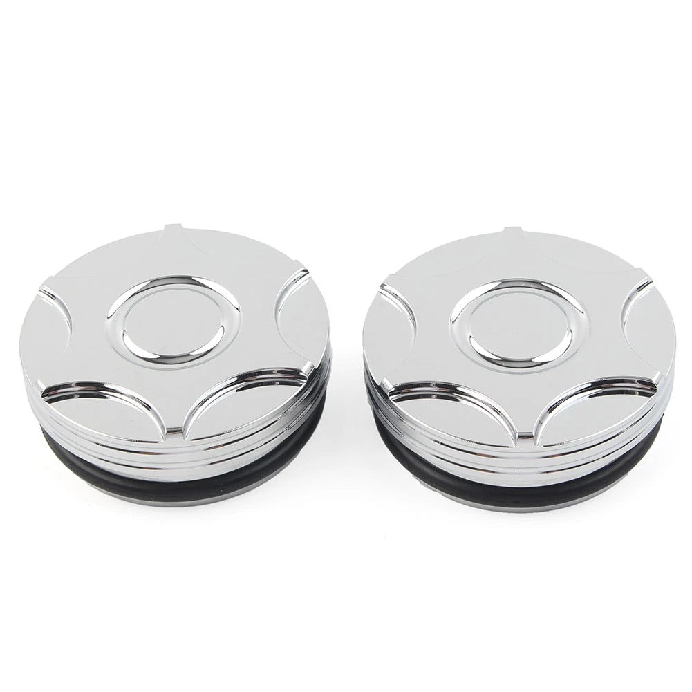 CNC Swingarm Pivot Bolt Covers for Harley V-Rod (2006-2017)