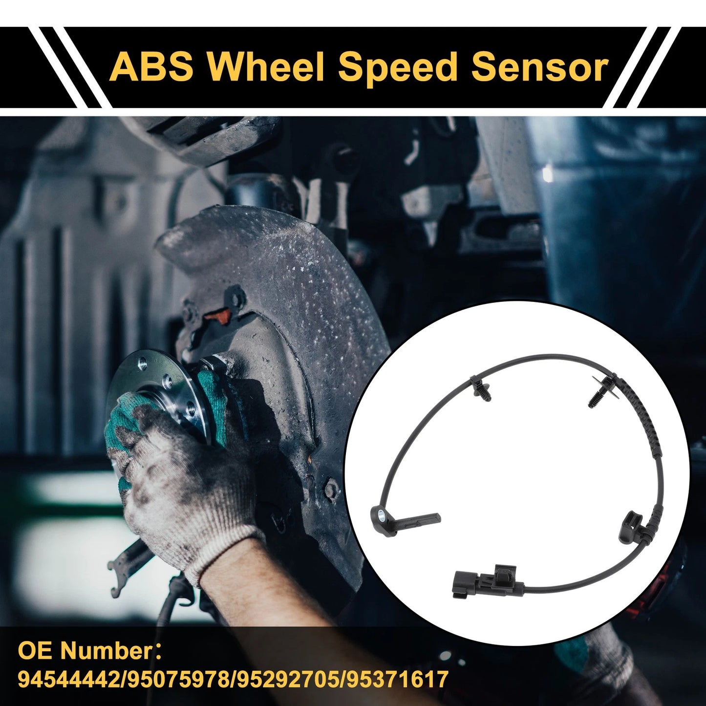 ABS Wheel Speed Sensor Rear Right for Buick Encore (2013–2016)