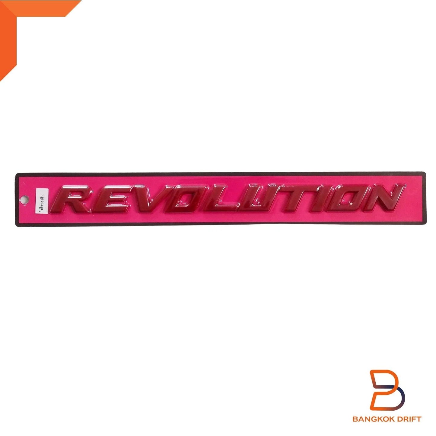 Revolution Red Hood ABS Logo Emblem Badge for Toyota Hilux Ute (2015-2023)