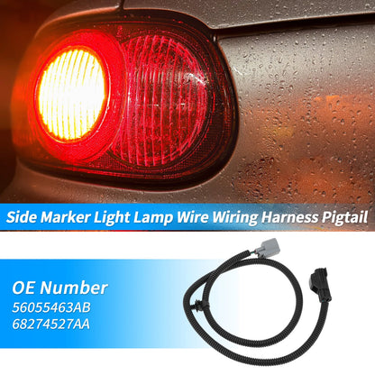Side Marker Light Wiring Harness for Jeep Wrangler (2007-2018)