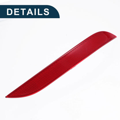 Rear Right Bumper Reflector for BMW 528i xDrive (2012-2016) Red