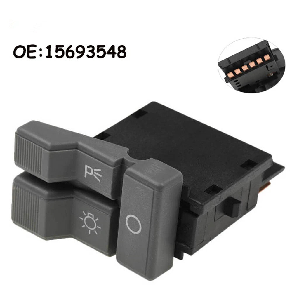 Headlight Parking Light Rocker Switch x1 for Chevrolet GMC Pickup Truck (2007-2014)