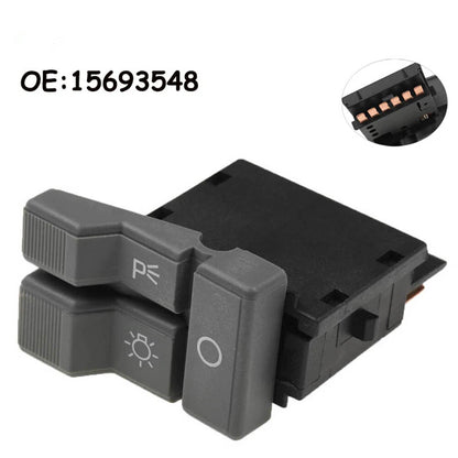 Headlight Parking Light Rocker Switch x1 for Chevrolet GMC Pickup Truck (2007-2014)
