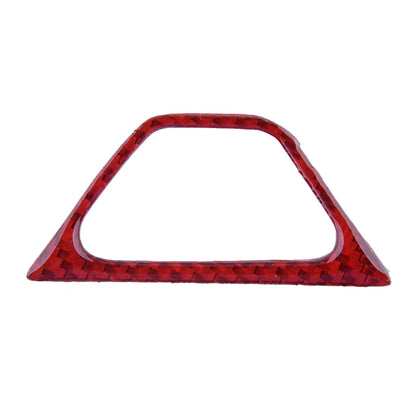 Red Carbon Fiber Emergency Lamp Switch Panel Trim for Chevy Camaro (2016-2020)