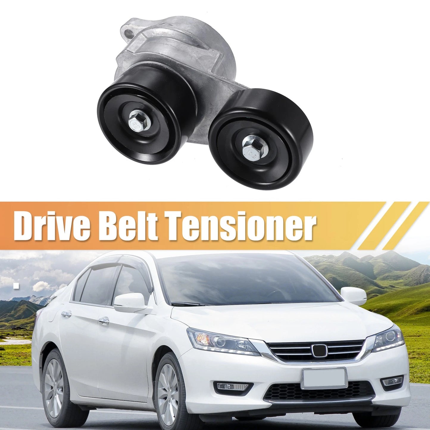 Drive Belt Tensioner Pulley for Acura MDX TL, Honda Accord, Pilot