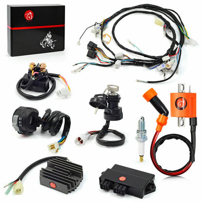 Ignition Coil Wire Harness CDI Kit for Yamaha Warrior 350 YFM350X (1997-2001)
